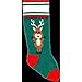 DooLallies Christmas Stocking Kit Red Nose Reindeer (Green)