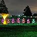 YiFi-Tek Outdoor Garden Solar Lights, Purple/White/Pink