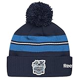 NHL Winter Classic Men's Pom Beanie, One Size, Navy