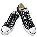 No-Tie Elastic Shoelaces for Kids and Adults - Black & Gray