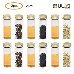 ULAB Scientific Sample Tubes 25ml with Screw