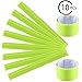 INNKER 10PCS Reflective Bands High Visibility Reflector Bands Night Safety Reflective Slap Bracelet for Running Cycling Walking