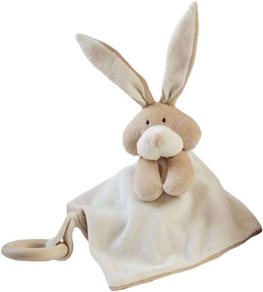 Wooly Organic Soft Toy Bunny Comforter (Newborn, Beige)