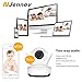 Jennov Wireless WiFi IP Security Camera HD 1080P Home Surveillance System Indoor For Baby Pet Monitor With MicroSD Card Slot, IR Night Vision, Two Way Audio, Two Antenna, Motion Detection
