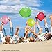 LD Goods Latex 12 Inch Birthday Party Balloons Bulk (160 Pcs) 8 Assorted Colors