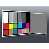DGK Color Tools DKC-Pro 5" x 7" Set of 2 White Balance and Color Calibration Charts with 12% and 18% Gray - Pro Quality - Inc