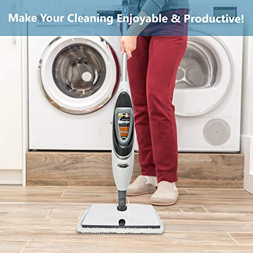 F Flammi 4 Pack Mop Pad Replacement Compatible with Shark Steam & Spray