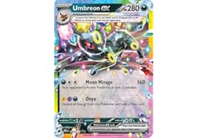 POKÉMON Pokemon - Umbreon ex 060/131 – Prismatic Evolutions – Double Rare – Foil Single Card