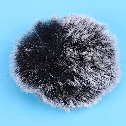 Microphone Windshield -windshield microphone -Durable Black Microphone Furry Cover Windscreen Windshield Muff Fur for Wm6/WM8/M1