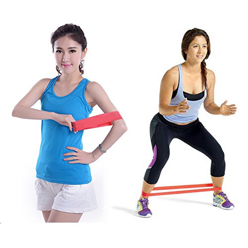 Odoland Exercise Resistance Loop BandsPhysical Therapy BandsFitness