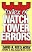 Index of Watchtower Errors 1879 to 1989
