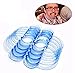 Usstore 10pcs C-Shape Blue Teeth Whitening Intraoral Cheek Lip Retractor Mouth Opener S M L (M)
