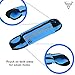 Forbidden Road Sport Running Belt(5 Color,3 Pockets) water resistant Fanny Pack Fitness Gear Running Waist Pack/Bag For Iphone 7/6s/6 & Iphone 7/6s/6 Plus and Samsung Phone Smartphone Accessory