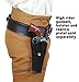 Historical Emporium Standard Right Hand Western Holster Plain Leather, Wild West Single Action Revolver Gun Holster