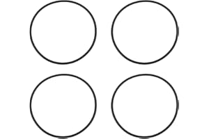 eMagTech 4pcs Outboard Engine O Ring Seal 65x70x2.5mm 313893 338518 18-7108 Compatible with Evinrude Compatible with Johnson