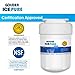 Golden Icepure MWF Refrigerator Water Filter Replacement for GE MWF SmartWater, MWFP, MWFA, Kenmore 469991, GWF, HWF, HWFA, FMG-1