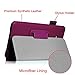 Fintie Samsung Galaxy Tab E Lite 7.0 Case - Slim Fit Folio Stand Leather Cover for Galaxy Tab E Lite SM-T113 / Tab 3 Lite 7.0 SM-T110 / SM-T111 7-Inch Tablet, Purple