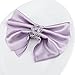 Feyarl Set of 8pcs Sparkly Napkin Rings Crystal Table Dinner Napkin Holders for Wedding Centerpieces Party Special Occasions Festival Decoration
