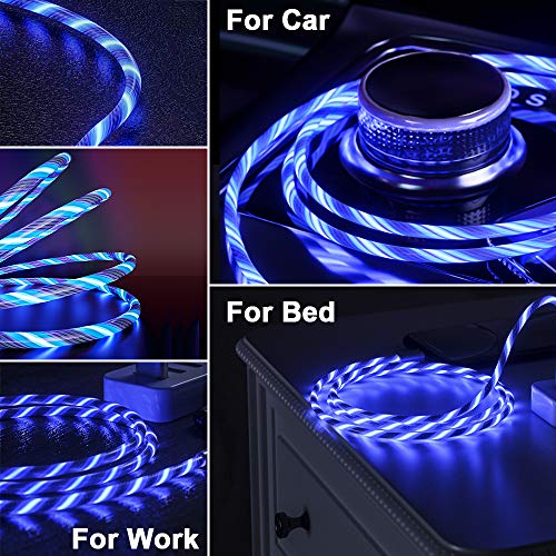 iPhone Charger Cable, Oliomp (Apple MFi Certified) 6ft LED Light Up