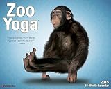 Zoo Yoga 2015 Wall Calendar