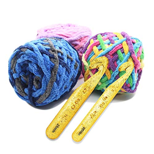 6 Crochet+Large+Eye+Needles+12mm+25mm+Tapestry