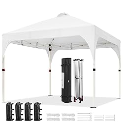 Yaheetech 10x10 Pop Up Canopy Tent with Vent, Easy