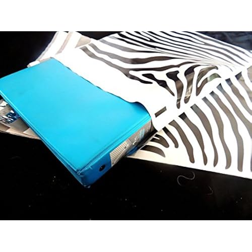High Quality 20 Pack 12 X15 Zebra Decorative Poly Mailers Flat