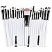 BESSKY 20PCs Makeup Brush Set tools Make-up Toiletry Kit Wool Make Up Brush Set