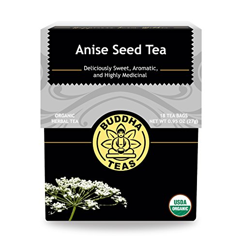 image for Buddha Teas Organic Anise Seed Tea - 18 Bleach-Free Tea Bags - Caffein