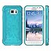 Kacul Galaxy S6 Active Case, Cimo [Grip] Premium Slim Fit Flexible TPU Case for Samsung Galaxy S6 Active (2015) - Blue