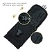 Huijukon Tactical Phone Belt Holster Molle Smartphone Pouch for iPhone 11 Pro iPhone 7/8 iPhone 7/8 Plus, Galaxy Note 8 / S7 / S8 Edge, Moto X with Slim Case (Black)