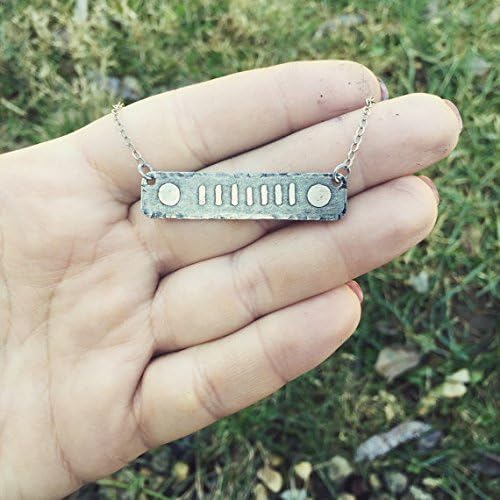 Jeep Grill Bar Necklace