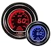 Fuel Pressure Gauge- Electrical Red/Blue EVO Series 52mm (2 1/16