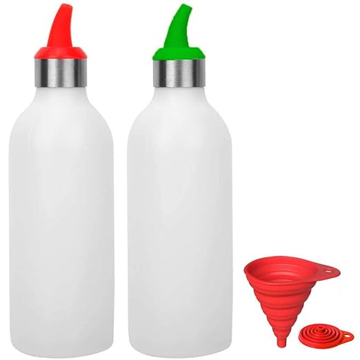 Buy Homepixi Sauce Squeeze Bottle with Silicone Pump Head 450ML (Pack