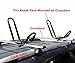 TMS 2 Pairs J-Bar Rack HD Kayak Canoe Boat Surf Ski Roof Top Mount Car SUV Crossbar
