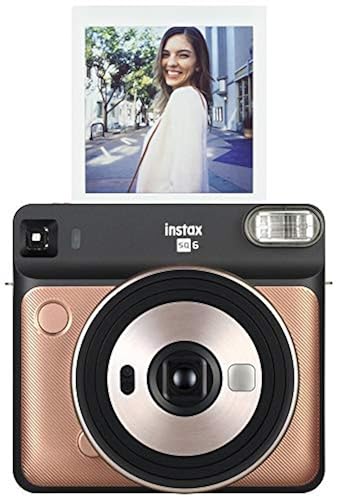 Fujifilm Instax Square SQ6 Instant Film Camera Blush Gold