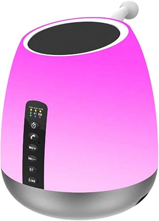 Jxa Lampada Per Altoparlante Bluetooth Con Luce Notturna A Tocco Lampada Da Tavolo Con Controllo Smart Touch Portatile Senza Fili A Cambiamento Di Colore Con Sveglia Regalo Per Ragazzi Amazon It Casa E Cucina