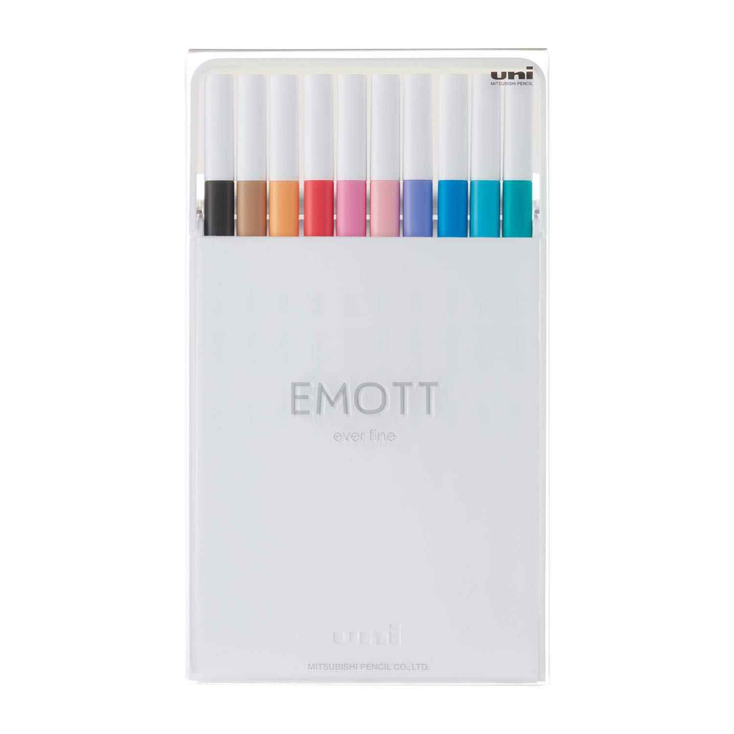 UNI Emott 10 Piece Pastel Set 2, UUEMOTT102
