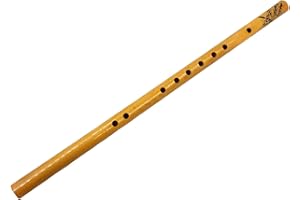 CoudarTitie Handcrafted Bamboo Flute - Traditional Woodwind Instrument for Flautists