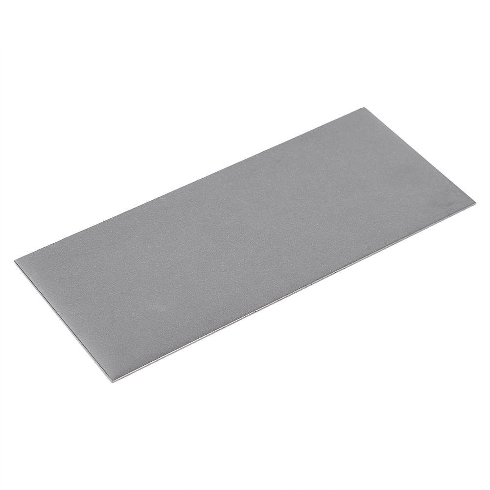 80-3000 Grit Rectangle Diamond Stone Knife Tool Thin Grinding Polishing Sharpening Stone Whetstone Professional Diamond Sharpening Stone for Outdoor Kitchen Grinding Tool(600 Grit)