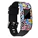 AIWELL Band Cover for Fitbit Charge 2, Silicone Rubber Sleeve Protect Case Screen Protector Charge 2 Accessory (2PC-03)