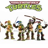 Vitadan Ninja Turtles 4 PCS Set - Teenage Mutant Ninja Turtles Action Figure - TMNT Action Figures - Ninja Turtles Toy Set - Ninja Turtles Action Figures Mutant Teenage Set
