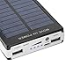 50000mAh Dual USB Portable Solar Battery Charger Power Bank for Cell Phone