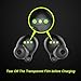 2021 Upgraded Version MIFO O5 True Wireless Earbuds Bluetooth 5.0 Earbuds with 2600mAH Charging Case IP67 Hi-Fi Stereo in Ear Earphones Wireless Headphones for Running, Built-in Mic