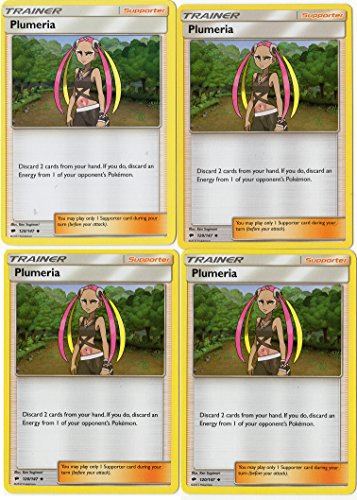 Pokemon Trainer Set Supporter Plumeria 120 147 Sun Moon Burning |  Desertcart Gambia
