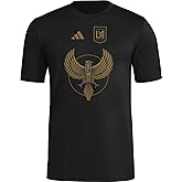 Adidas Mens Los Angeles Fc Pre-Game Short Sleeve T-Shirt