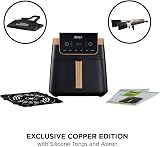 Ninja Air Fryer MAX PRO 6.2L AF180UKCP Black Copper | 6 Functions, Large Square view 2