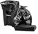 Tasker 55-60 Gallon Trash Bags Heavy Duty, (Value Pack 100 Bags w/Ties) Large Black Outdoor Trash Bags, Extra Large Trash Can Liners, 60 Gal, 55 Gal, 50 Gallon Trash Can Liner Capacity