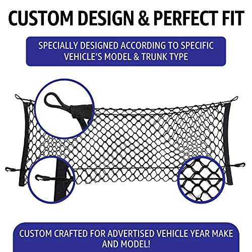 Trunk Envelope Style Mesh Cargo Net for Toyota RAV4 Rav4 Hybrid Prime