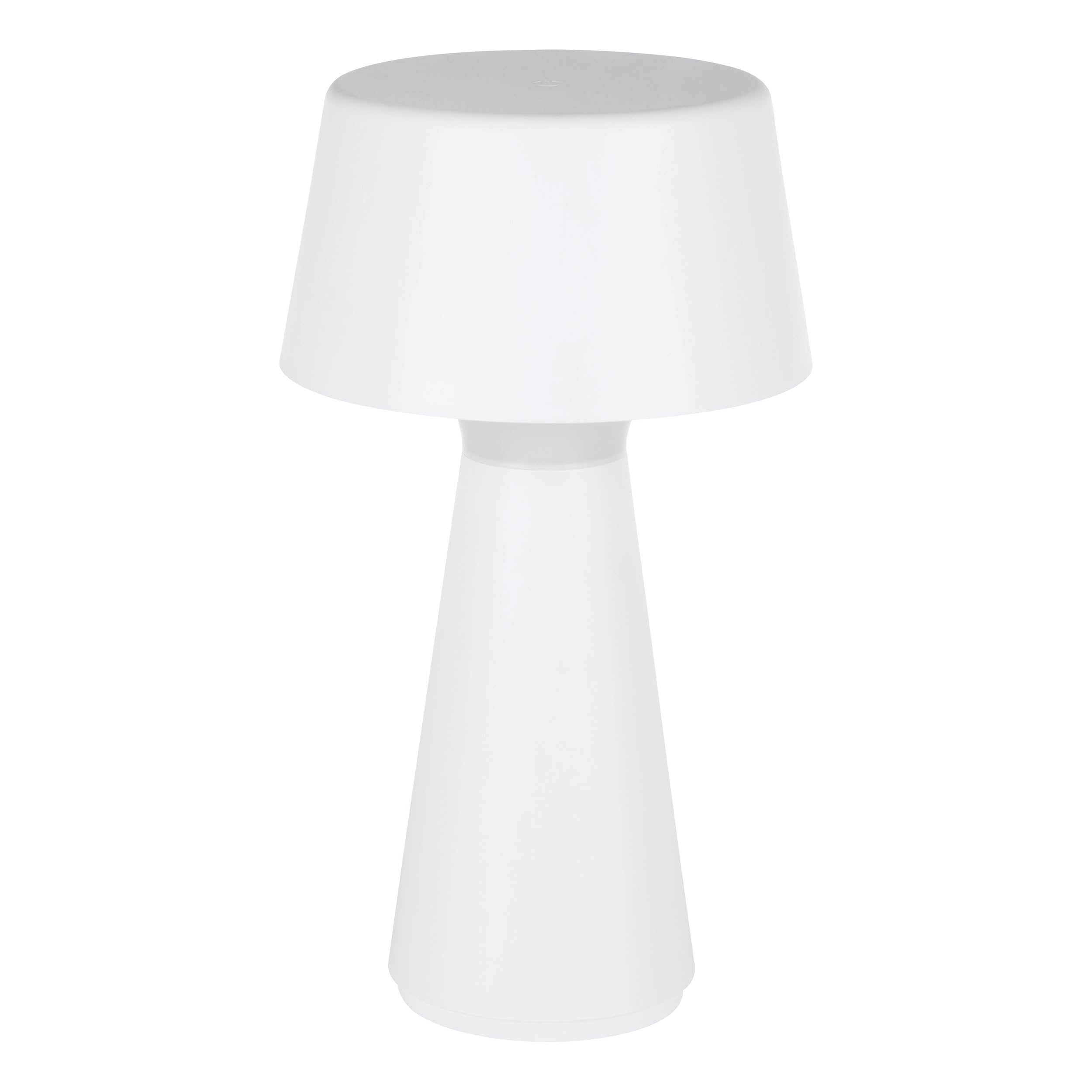 Eglo LED Outdoor Table lamp Scorrano, Rechargeable Bedside lamp Touch dimmable, Cordless Outside Garden Light, Rechargeable via USB, Plastic in White, Warm White-Cold White, IP44 — image 1